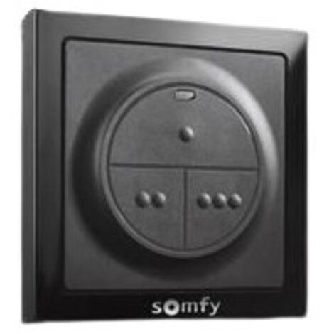 Somfy - Telecomando a parete 3 RTS - Telecomando per cancelli e porte di garage - Frequenza: 433,42 MHz
