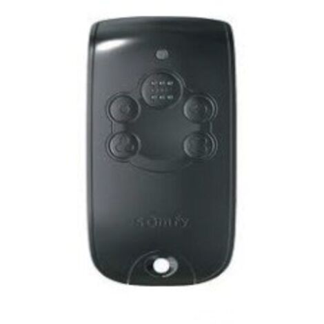 Somfy – Télécommande pour motorisations – Émetteur mural 5 boutons – Fréquence 433.42 MHz – Portée 30 m – Autonomie 2 ans – Compatible avec portes et portails - KEYTIS-NS-4-RTS