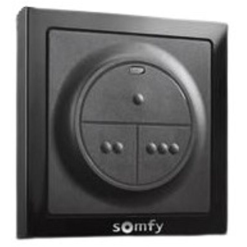 Somfy - télécommande murale 3 io - télécommande pour portail et porte de garage - fréquence : 868 mhz