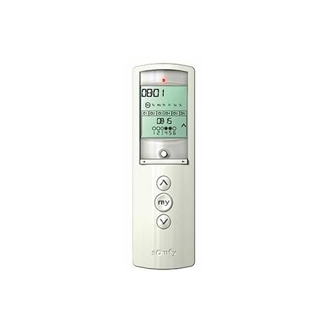 Somfy – Télécommande TELIS 6 Chronis RTS – Programmation automatique – 6 canaux – Portée 200m – Compatible Eolis 3D Wirefree RTS