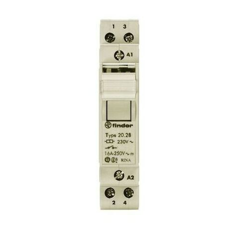 Somfy – Télérupteur 4 positions 220/240V – Commande par bouton poussoir – Montage sur rail DIN – IP20 pour intérieur