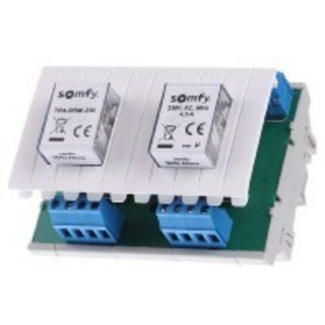 Somfy Trennrelais Hutsch. f.4 Antriebe TR4-DRM-230