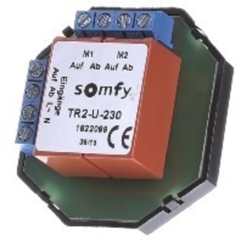 Somfy Trennrelais Up f. zwei Antriebe TR2-U-230