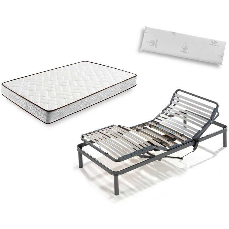 

Somier Articulado + Colchón Flexitex + Almohada Viscoelástica 100%, 135x180 cm