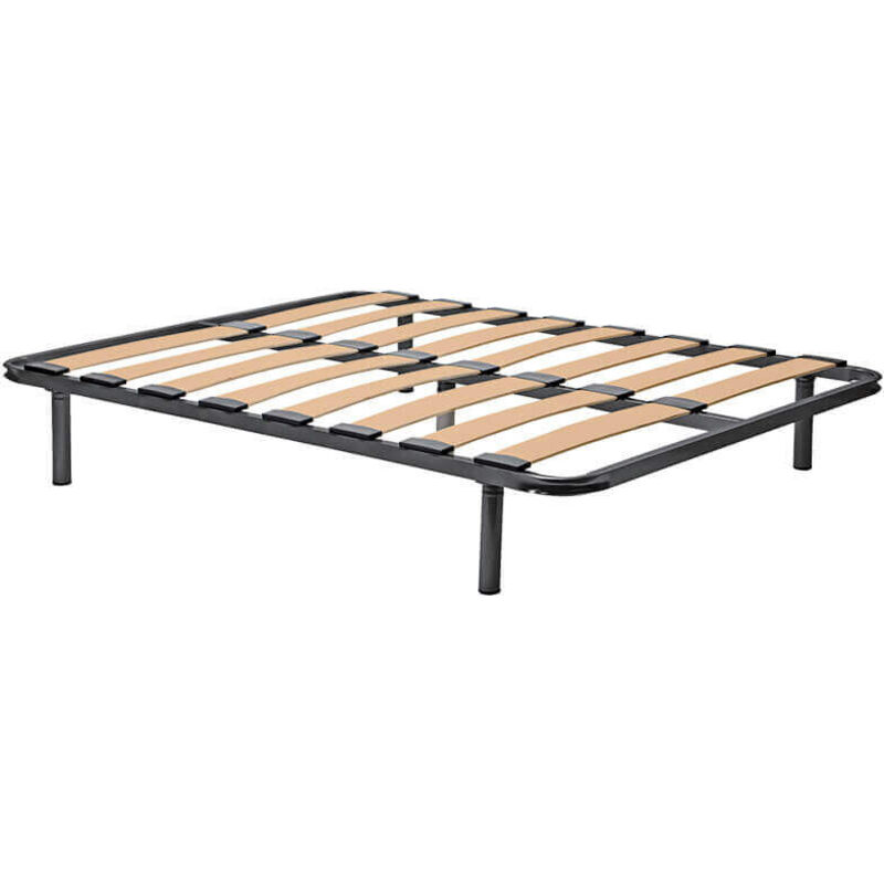 

Somier láminas metálico con 8 láminas de haya elásticas | 135x190cm
