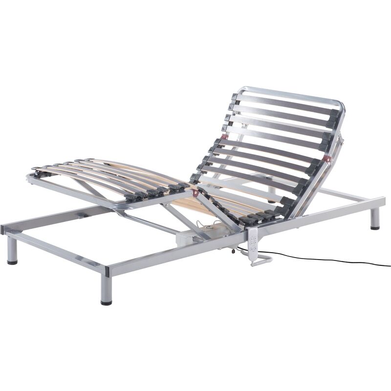 

Beliani - Somier ajustable eléctricamente 90x200 cm COMFORT