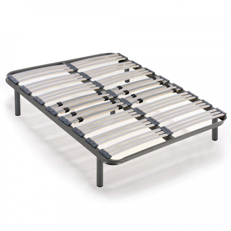 

Somier multilaminas con reguladores lumbares 150X190-PATAS 32CM