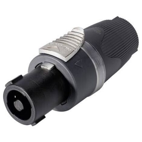 Sommer Cable NL4FX-SOM Connettore per altoparlanti Spina dritta Numero Poli (num): 4 Nero 1 pz.