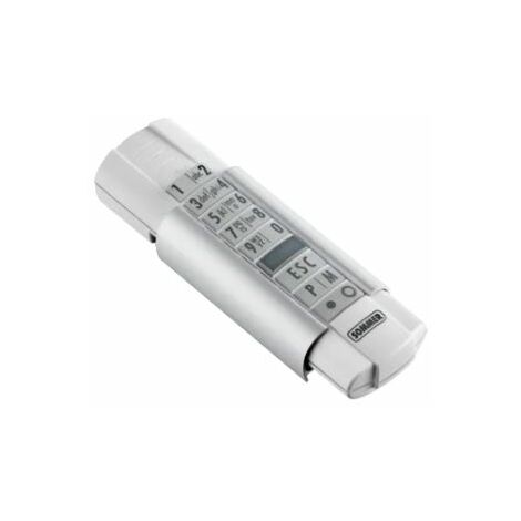 Sommer – Clavier radio 12 canaux S1021200032 – Télécommande sans fil FM 868,8 MHz – Portée 50m – Indice IP64 pour extérieur