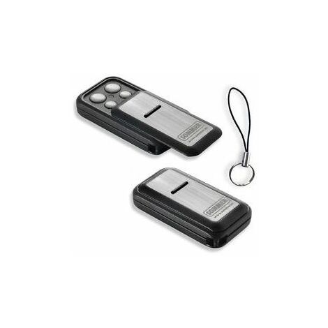 Sommer – Émetteur bip portatif 4 canaux – Slider Vibe avec bouton de confirmation – Portée 60 à 150 m – Batterie CR 2032 incluse