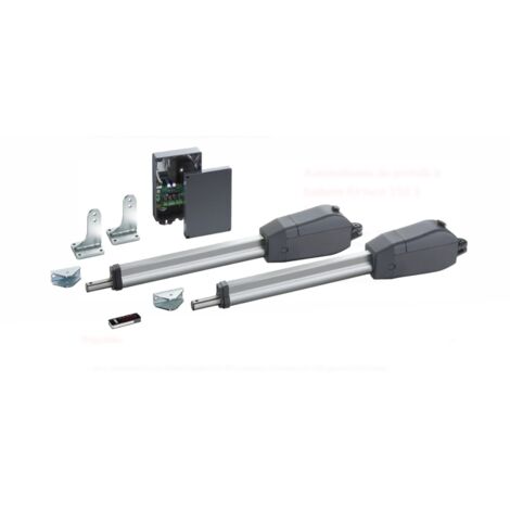 Sommer – Kit de motorisation de portail Twist 350 – 2 vantaux jusqu'à 4m par vantail – Charge maximale 700 kg – Moteur silencieux et réglable