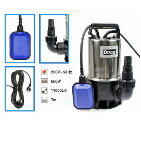 Sommersa 550w To Water Clears With Immersion 11000l/h