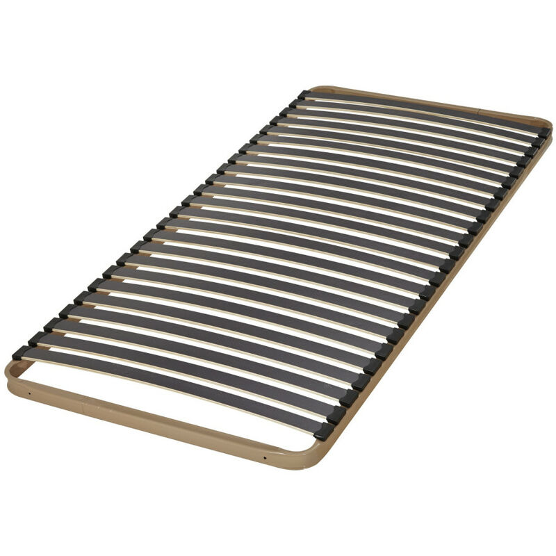 Sommier à lattes 100x200 C224 - 24 lattes bois - Fabrication française