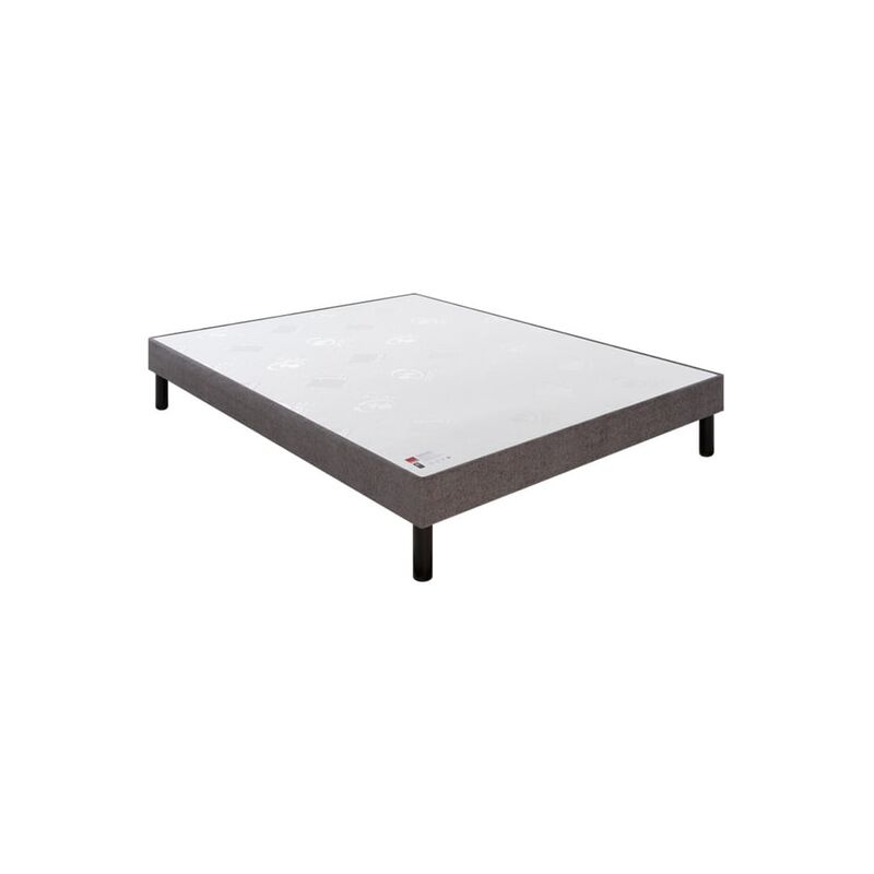 Epeda - Sommier 120 x 200 Voyage chenille gris 1220