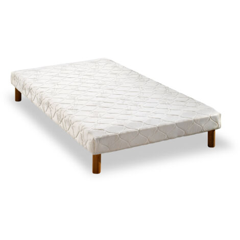 Sommier 14 lattes garni polyéther 120x190cm