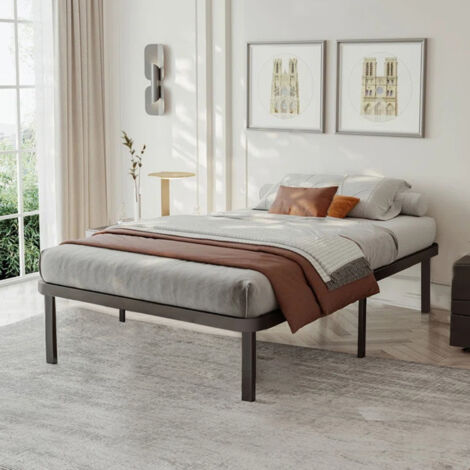 Supports De Matelas Antidérapants - Set De 6 En Métal Zwart