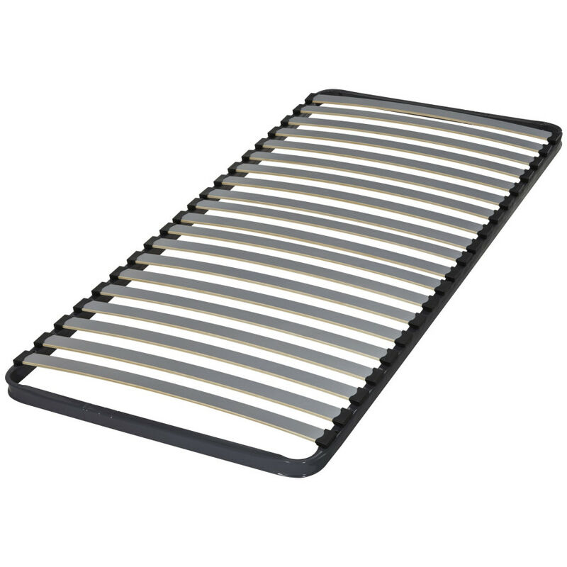 Sommier à lattes 90x200 C221 - 20 lattes bois - Fabrication française