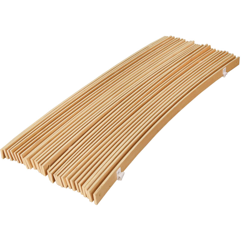 Sommier 90x200cm max.150kg Grille à enroulement stable 28 lattes Grilles à enroulement Cadre à lattes à enroulement