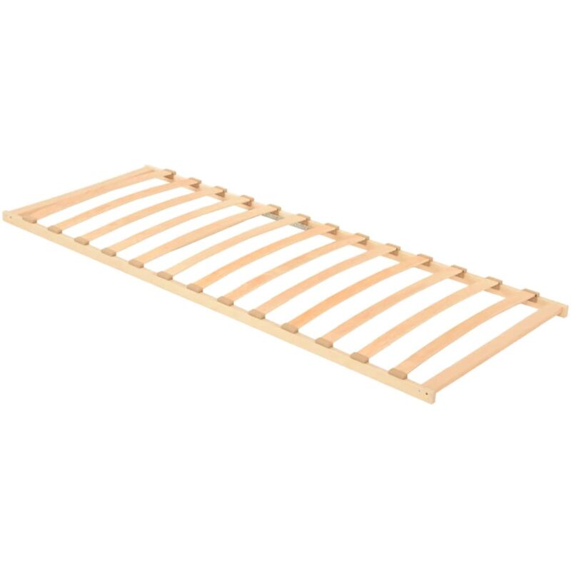 Sommier à lattes sans matelas avec 13 lattes 70x200 cm Vidaxl