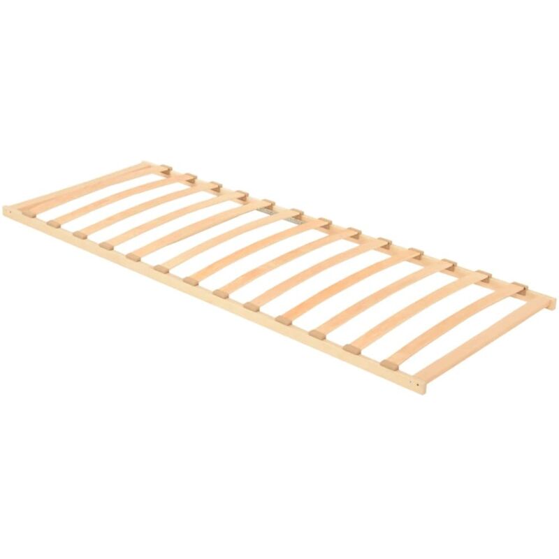 Sommier à lattes sans matelas avec 13 lattes 80x200 cm Vidaxl