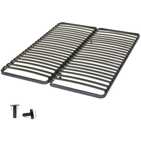 Sommier à lattes 2x70x190 C220 - 40 lattes bois - Fabrication française