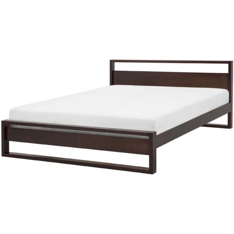Sommier à Lattes pour Lit Double 160 x 200 cm en Bois de Pin Confortable Giulia