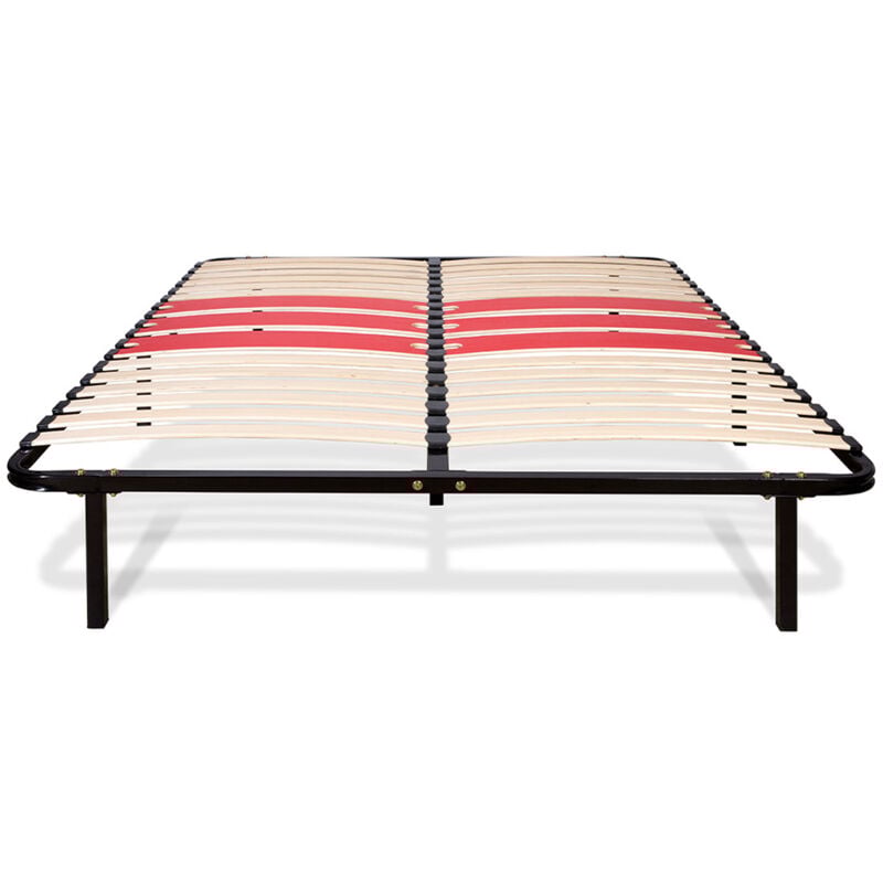 Maison Aubertin - Sommier cadre à lattes Métal florence - 140 x 190 cm