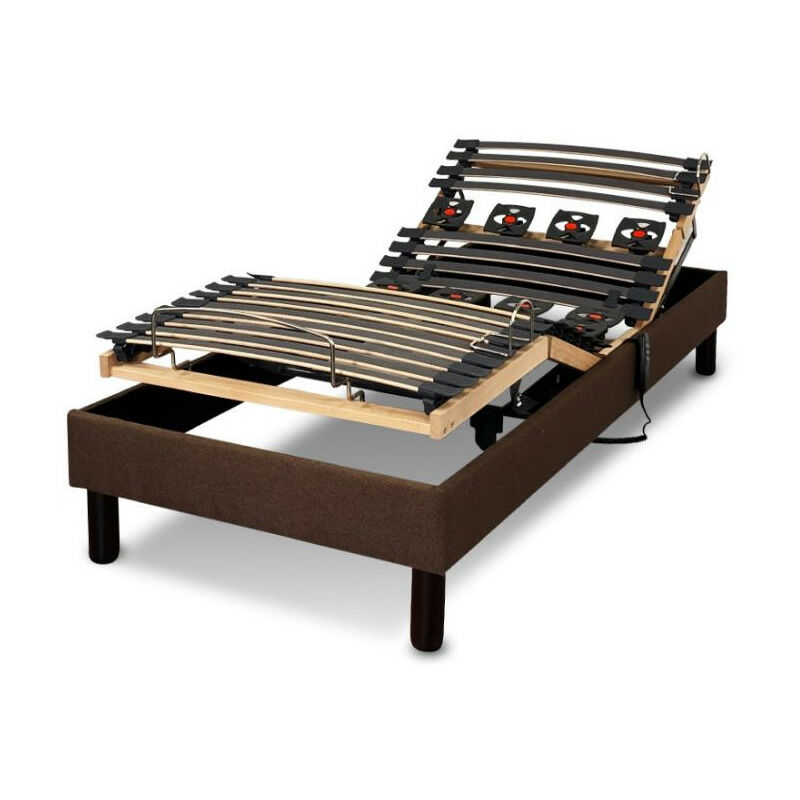 Sommier electrique essenzia zen emotion marron...