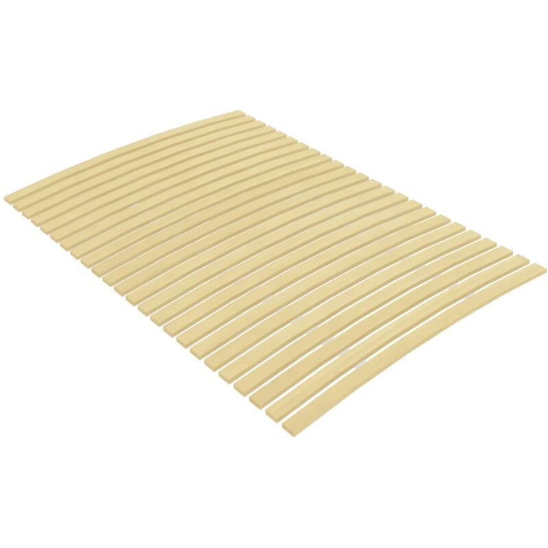 Maison Chic - Sommier à lattes Cadre à lattes pour Lit adulte avec 24 lattes 120x200 cm 36795