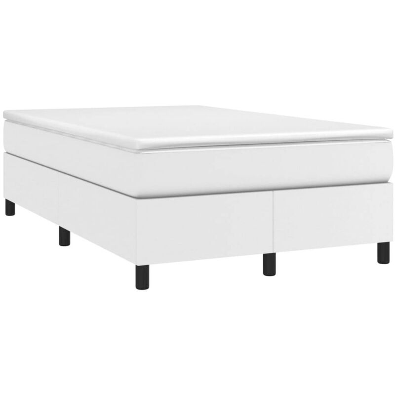 Vidaxl - Cadre de lit sans matelas blanc 120x200 cm similicuir