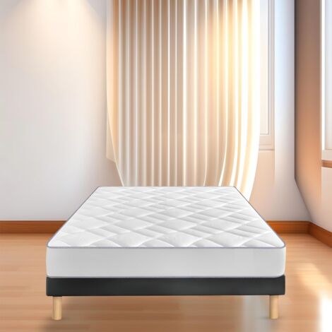 SOMMIER TAPISSIER 120x190cm FABRICATION FRANCAISE + PIEDS OFFERT