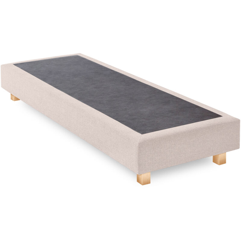 M&s - Sommier tapissier 80x200 cm beige - confortluxe