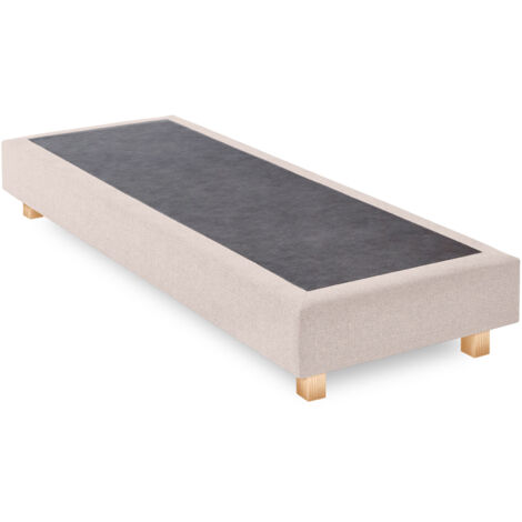 Sommier tapissier 80x200 cm beige - CONFORTLUXE