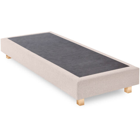 Sommier tapissier 90x190 cm beige - CONFORTLUXE