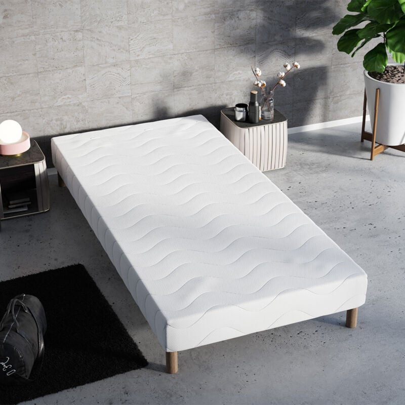 Sommier Tapissier 90x190 + Pieds Offert