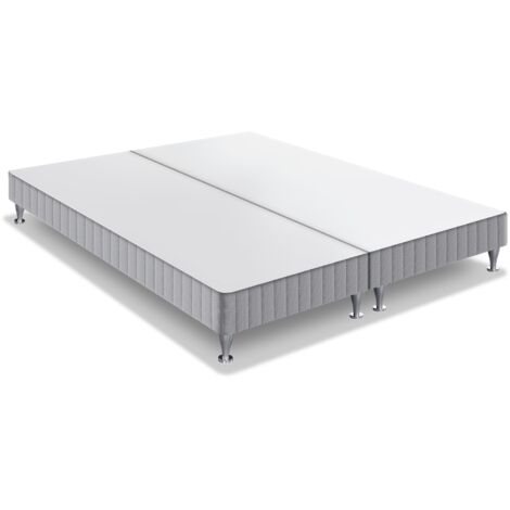 Sommier tapissier à lattes Airsom avec 4 pieds, 2x90x200