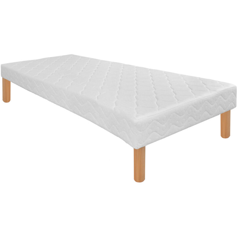 Sommier tapissier à ressorts 90x190 cm