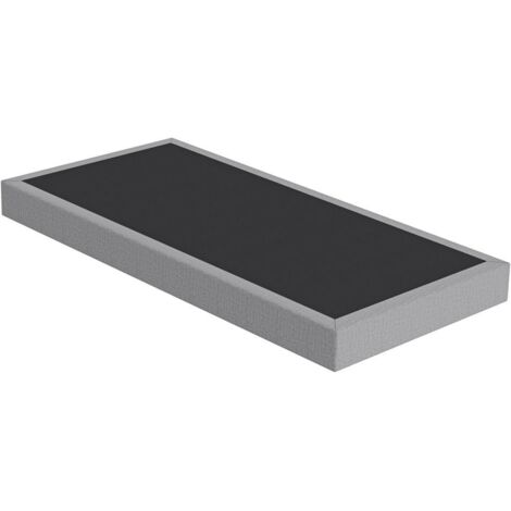 Sommier tapissier SR15 cobalt 80x200 Lattes bois massif - H.15 cm - Made in France