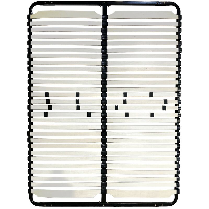 DOZE Sommier à lattes réglables 160x200 cm sans pieds