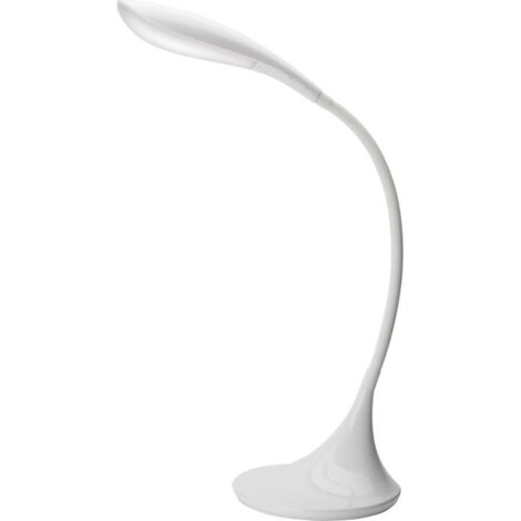 SONAGLI Lampada da tavolo led in plastica colore bianco lucido 7W 600LM 5000K dimmerabile
