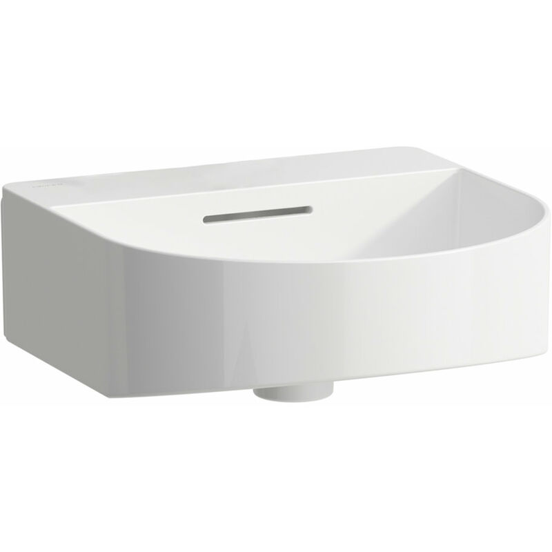 

Sonar de Corrida Lavabo de mano, sin agujero para grifo, con rebosadero, 410x420mm, incl. tapa de válvula, blanco, color: Blanco con LCC