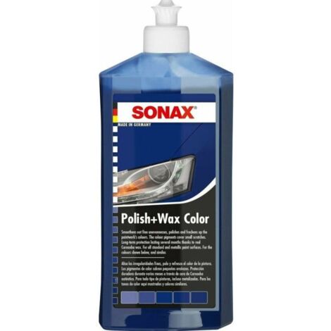 Sonax 296.200 Polish et Wax bleu 500ml