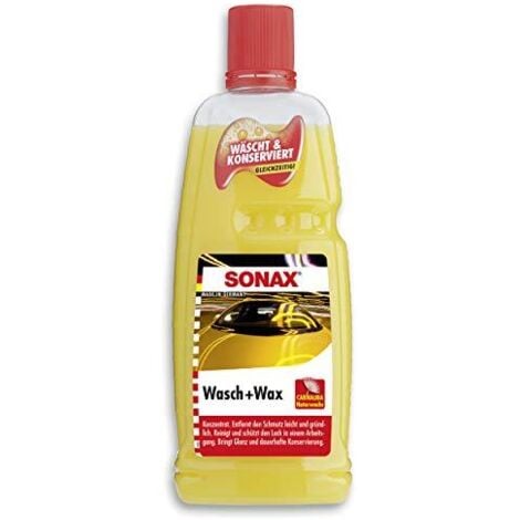 Sonax Auto Lackpflege Wasch+Wax Konzentrat 1 L Autoshampoo