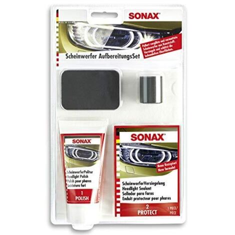 Sonax Scheinwerfer Aufbereitungsset 2-teilig