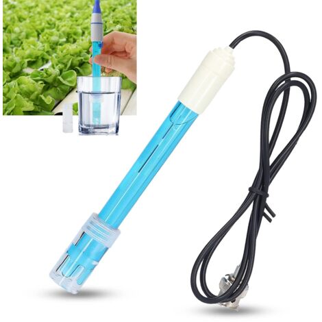 Sonda de pH, medidor digital de pH para agua, reemplazo de electrodo de alta precisión, comprobador de sensor BNC para la industria.