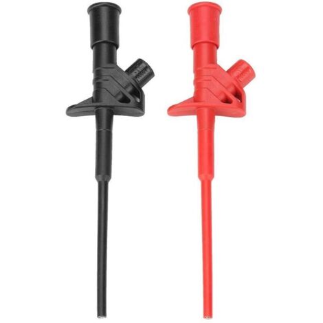 Sonda di prova flessibile ad alta tensione isolata KZQ 2 pezzi, clip di gancio per prova rapida professionale P-5004