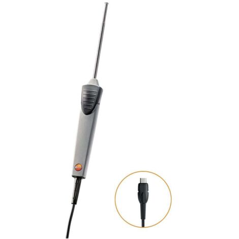 Sonda di superficie Testo 0615 1912 nera precisione 0,2°C