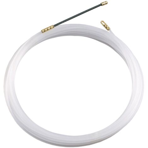Sonda flessibile mt15 spess mm 4 tirafili passacavi sonde elettriche bianca