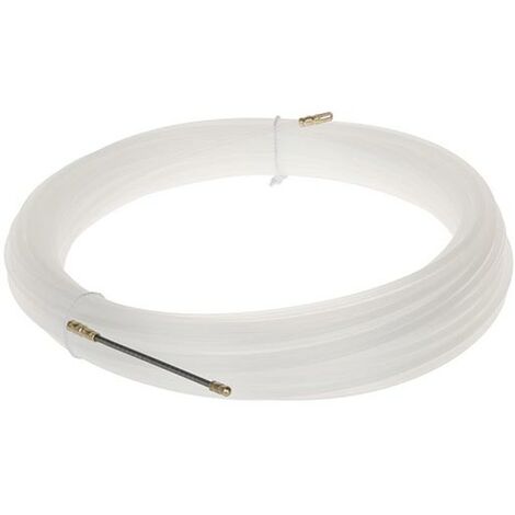 RAYTECH Sonda passacavi professionale in Nylon trasparente a testa fissa Ø4mm lunghezza 20 metri