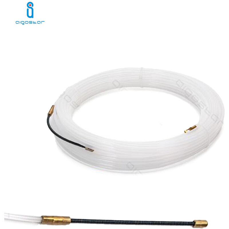 Image of Aigostar - sonda passacavi tiracavi in nylon 15 metri diametro 3 mm cavi fili elettrici